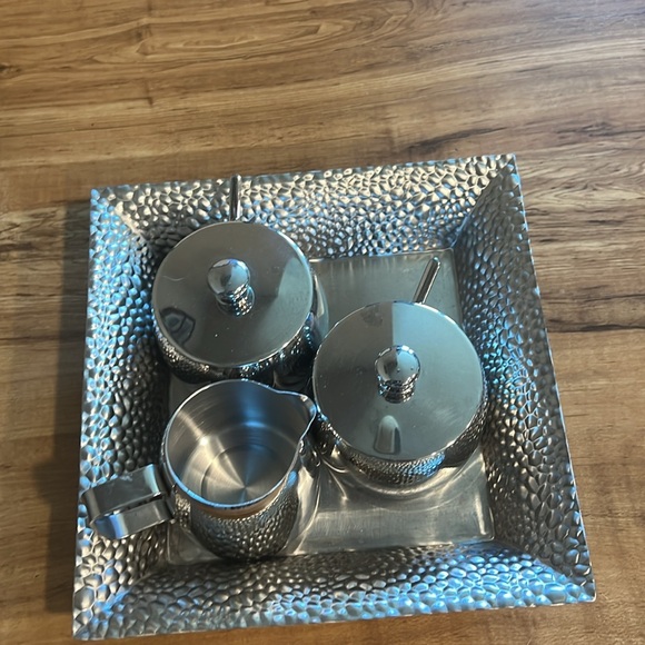 Set tea/coffee with Kitchen tray and Pitcher Endurance Stainless Steel - Picture 13 of 13